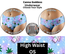 Load image into Gallery viewer, Canna Goddess High Waist Underwear