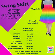 Load image into Gallery viewer, Santa Leopard Swing Skirt