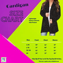 Load image into Gallery viewer, Teal Plaid Snow Pocket Cardigan
