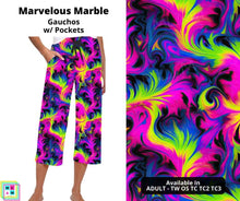 Load image into Gallery viewer, Marvelous Marble Capri Gauchos
