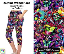 Load image into Gallery viewer, Zombie Wonderland Jogger Capri
