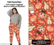 Load image into Gallery viewer, Fall Favorites Full Length Leggings w/ Pockets
