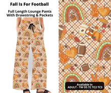 Load image into Gallery viewer, Fall Is For Football Full Length Lounge Pants
