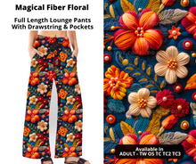 Load image into Gallery viewer, Magical Fiber Floral Full Length Lounge Pants
