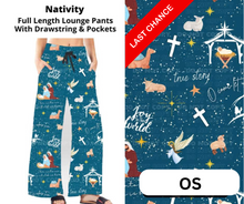 Load image into Gallery viewer, Nativity Full Length Lounge Pants
