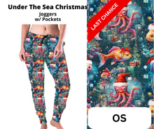 Load image into Gallery viewer, Under The Sea Christmas Joggers
