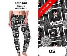 Load image into Gallery viewer, Goth Girl Joggers
