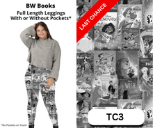 Load image into Gallery viewer, BW Books Full Length Leggings w/ Pockets
