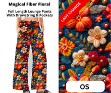 Load image into Gallery viewer, Magical Fiber Floral Full Length Lounge Pants
