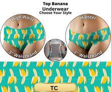 Load image into Gallery viewer, Top Banana Hipster Underwear
