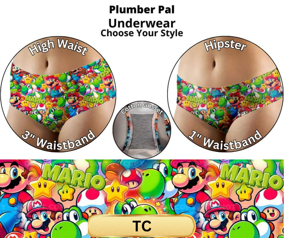 Plumber Pal High Waist Underwear