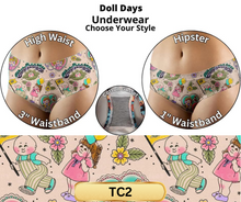 Load image into Gallery viewer, Doll Days High Waist Underwear
