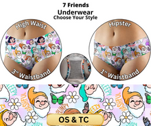 Load image into Gallery viewer, 7 Friends Hipster Underwear
