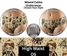 Load image into Gallery viewer, Wizard Cuties High Waist Underwear
