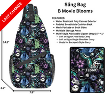 Load image into Gallery viewer, B Movie Blooms Sling Bag
