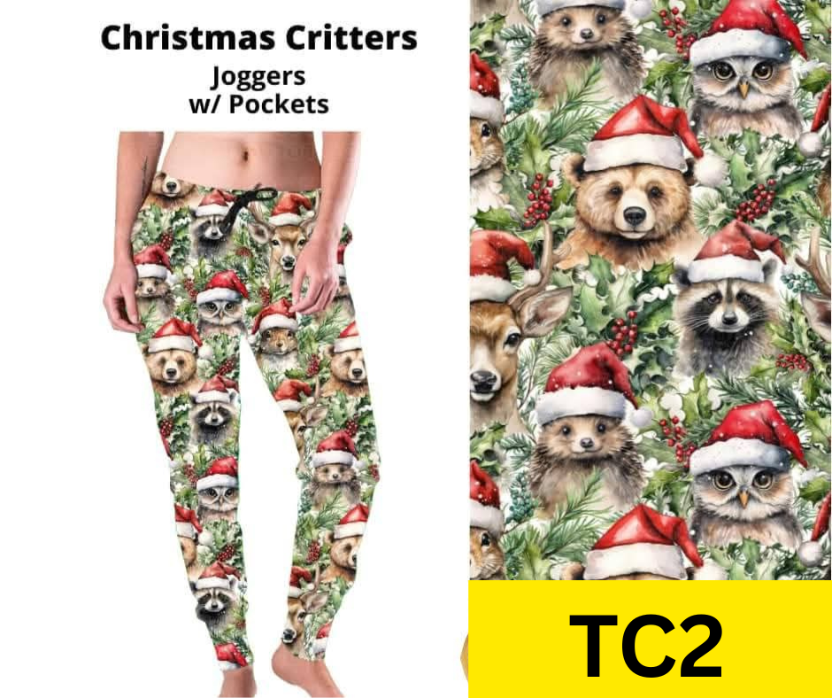 Christmas Critters Joggers