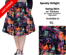 Load image into Gallery viewer, Spooky Delight Swing Skirt
