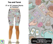 Load image into Gallery viewer, Tea and Tarot Shorts w/ Pockets
