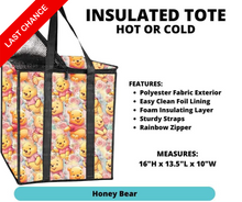 Load image into Gallery viewer, Honey Bears Insulated Tote
