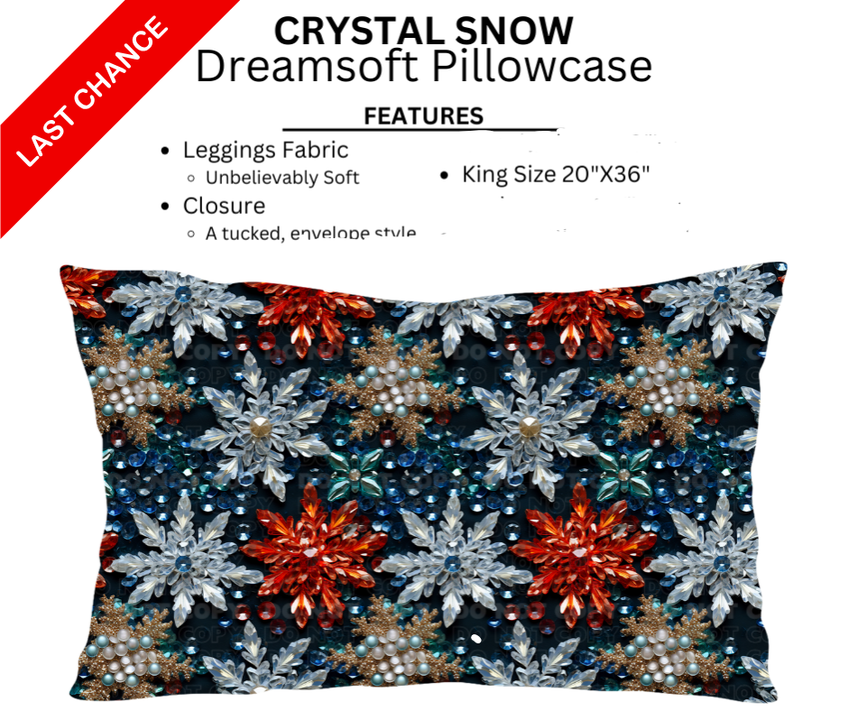 Crystal Snow Dreamsoft Pillowcases