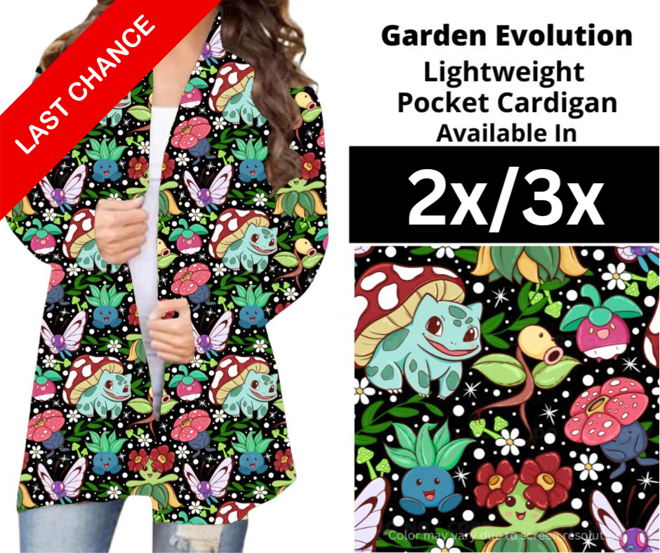 Garden Evolution Pocket Cardigan
