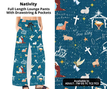 Load image into Gallery viewer, Nativity Full Length Lounge Pants
