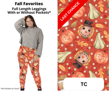 Load image into Gallery viewer, Fall Favorites Full Length Leggings w/ Pockets
