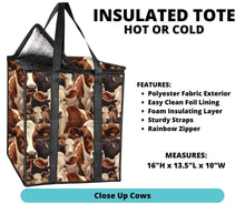 Load image into Gallery viewer, Close Up Cows Insulated Tote
