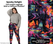 Load image into Gallery viewer, Spooky Delight Full Length Leggings w/ Pockets
